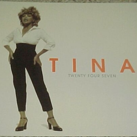 Tina Turner 24-7 New 2000 Promo Display Flat- rock soul private dancer live - Picture 1 of 2